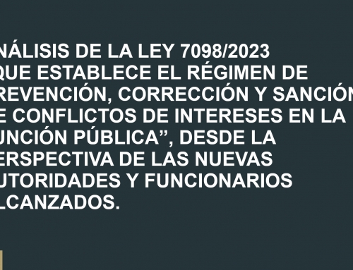 Análisis de la Ley 7098/2023